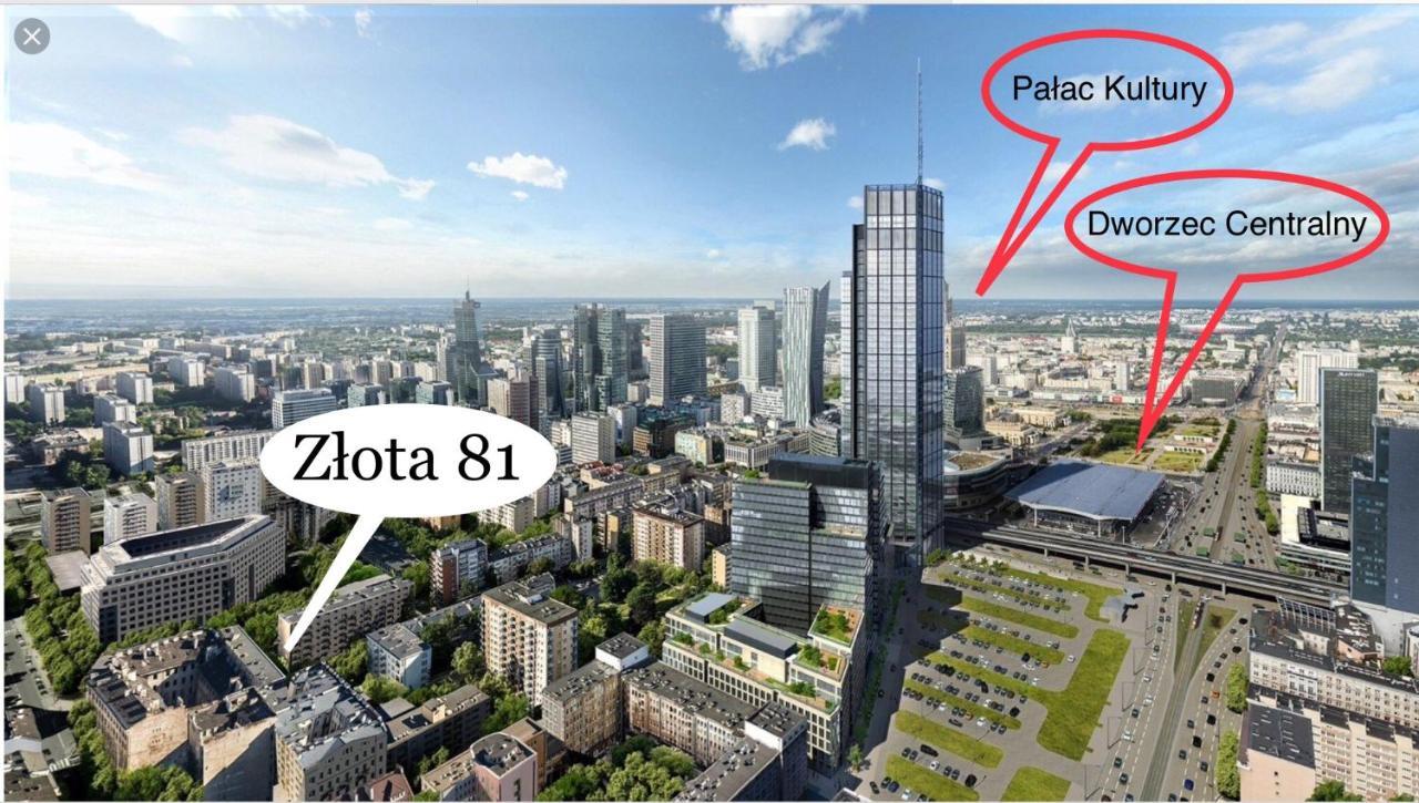 Centrum Zlota 81 Warsaw Exterior photo